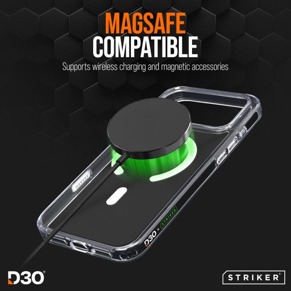 Striker X-Core - D3O Xtreme Impact Mag Case Pro - Clear - Apple Iphone 17 Pro - Afbeelding 2