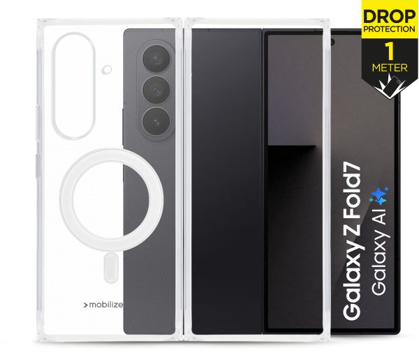 Mobilize Magsafe Compatible Naked Protection Case For Samsung Galaxy Z Fold7 5G Clear