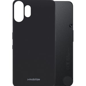 Mobilize Rubber Gelly Case Nothing Cmf Phone (2) Pro Matt Black