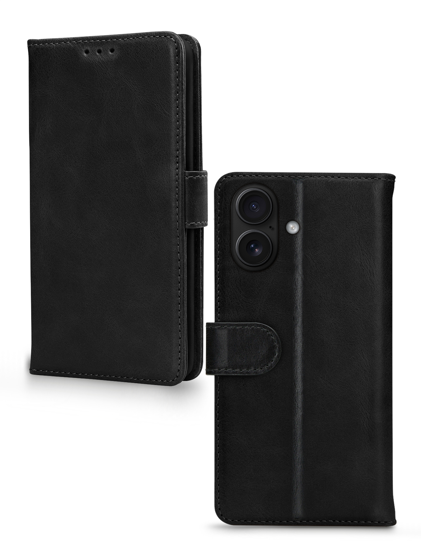 Mobilize Leather Wallet Apple Iphone 17 Black - Afbeelding 2