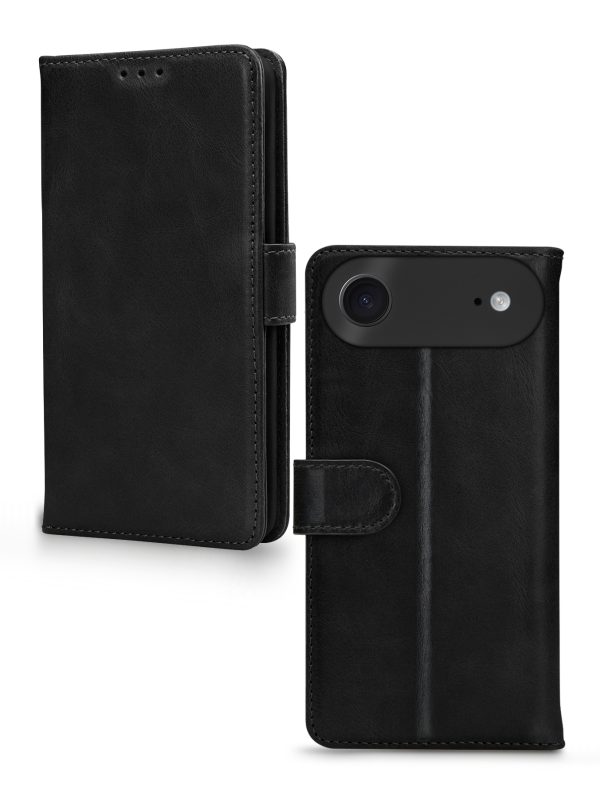 Mobilize Leather Wallet Apple Iphone Air Black - Afbeelding 2