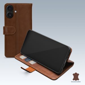 Mobilize Leather Wallet Apple Iphone 17 Brown