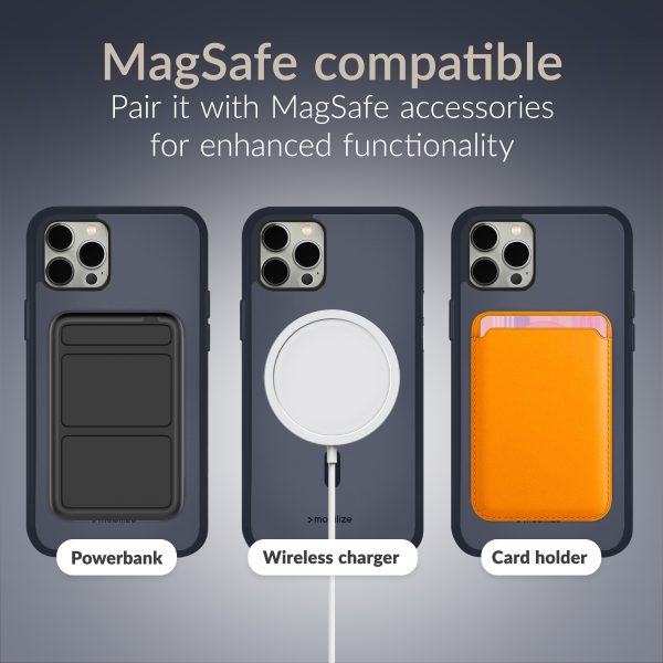 Mobilize Magsafe Compatible Hybrid Pro Case Apple Iphone Air Blue - Afbeelding 8