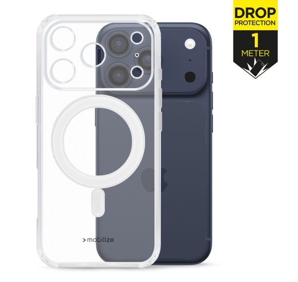 Mobilize Magsafe Compatible Naked Protection Case For Apple Iphone 17 Pro Max Clear