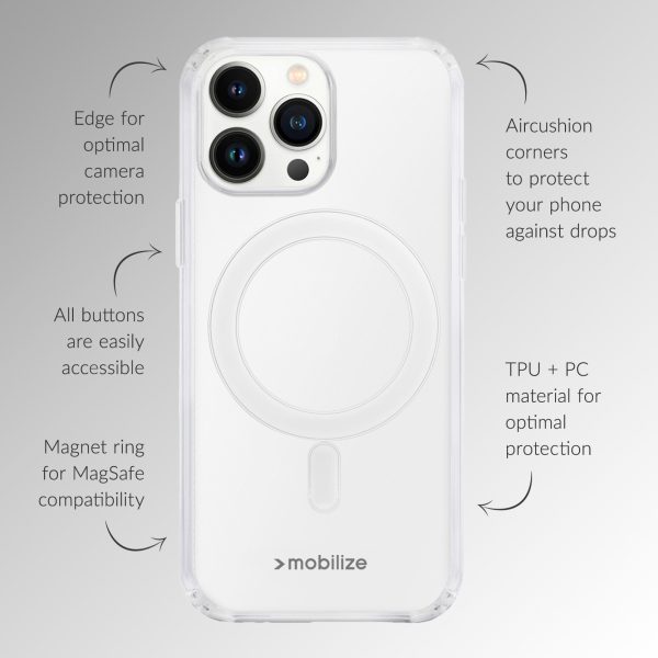 Mobilize Naked Protection Case Apple Iphone 17 Clear - Afbeelding 4