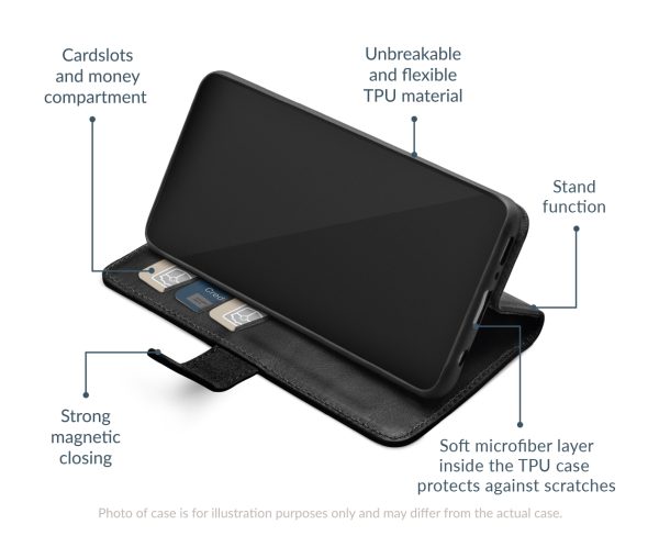 Mobilize Premium Gelly Wallet Book Case Apple Iphone Air Black - Afbeelding 4