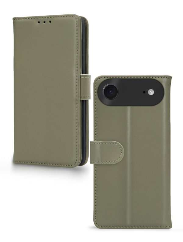 Mobilize Premium Gelly Wallet Book Case Apple Iphone Air Green - Afbeelding 2