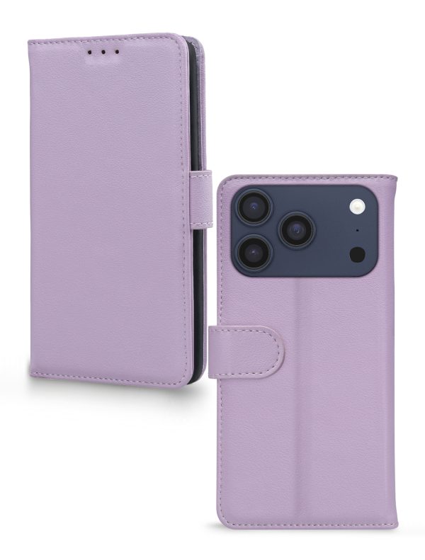 Mobilize Premium Gelly Wallet Book Case Apple Iphone 17 Pro Purple - Afbeelding 2
