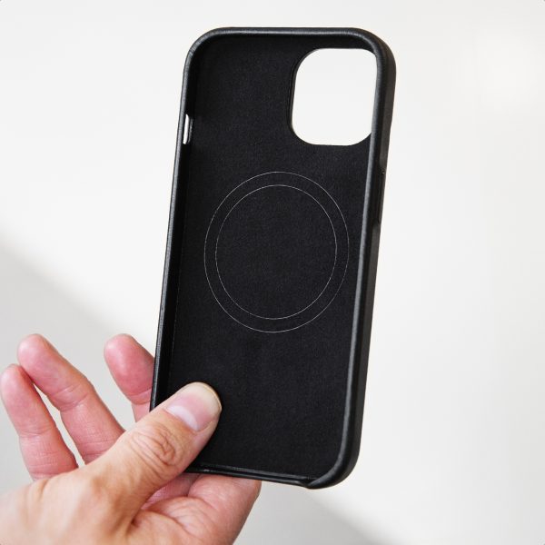 Mobilize Magsafe Compatible Premium Leather Case Apple Iphone Air Black - Afbeelding 8