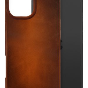 Mobilize Magsafe Compatible Premium Leather Case Apple Iphone 17 Burned Cognac