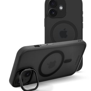 Mobilize Magsafe Compatible Hybrid Pro Case With Camera Stand Apple Iphone 17 Black