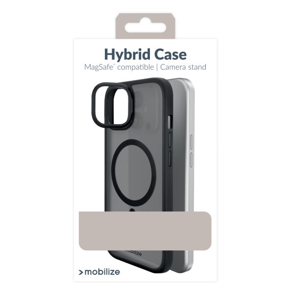 Mobilize Magsafe Compatible Hybrid Pro Case With Camera Stand Apple Iphone 17 Pro Max Black - Afbeelding 9