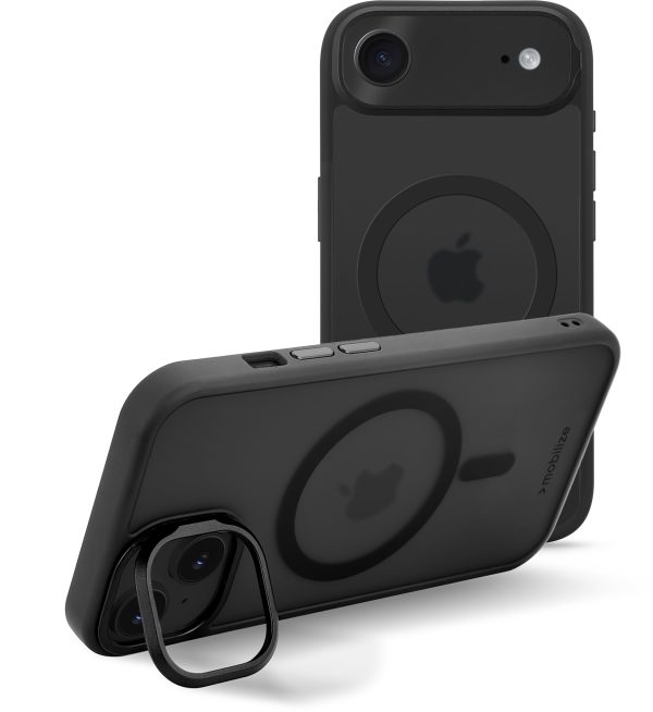 Mobilize Magsafe Compatible Hybrid Pro Case With Camera Stand Apple Iphone Air Black