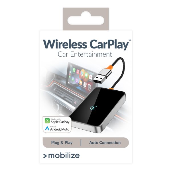 Mobilize Premium 2In1 Adapter For Wireless Apple Carplay/Android Auto Black - Afbeelding 10