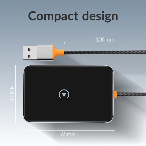 Mobilize Premium 2In1 Adapter For Wireless Apple Carplay/Android Auto Black - Afbeelding 5