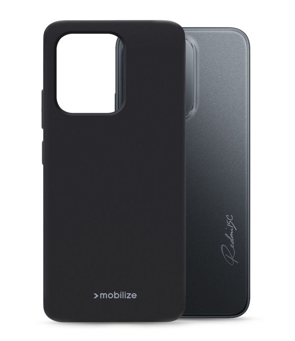 Mobilize Rubber Gelly Case Xiaomi Redmi 15C 4G/5G Matt Black