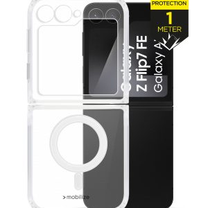 Mobilize Magsafe Compatible Naked Protection Case For Samsung Galaxy Z Flip7 Fe Clear