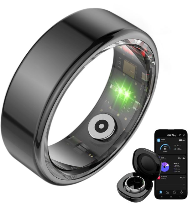 Ksix Smart Ring Black Xxs - Afbeelding 7