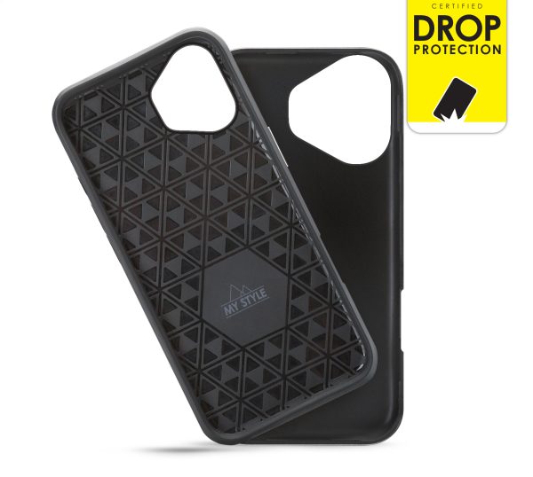 My Style Tough Case For Apple Iphone 17 Black - Afbeelding 2