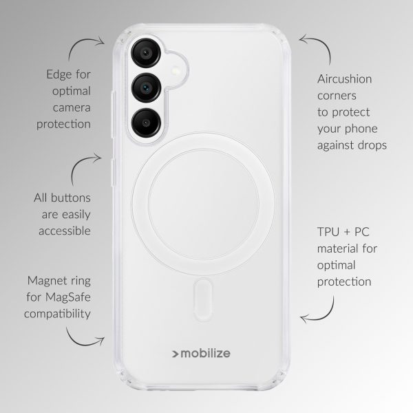 Mobilize Naked Protection Case Samsung Galaxy A17 (4G/5G) Clear - Afbeelding 4