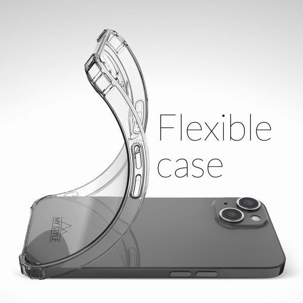 My Style Protective Flex Case For Samsung Galaxy S25 Fe 5G Clear - Afbeelding 3