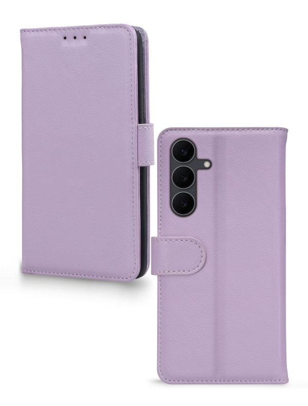 Mobilize Premium Gelly Wallet Book Case Samsung Galaxy S25 Fe Purple - Afbeelding 2