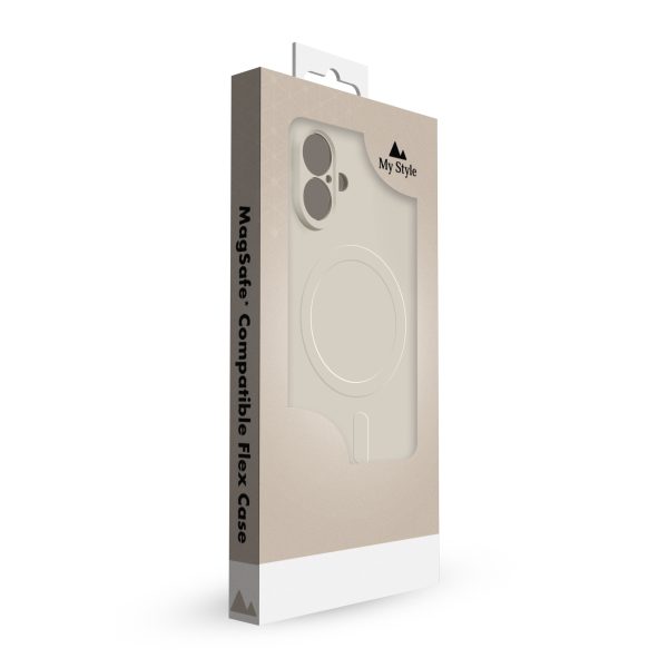 My Style Protective Flex Magsafe Compatible Case For Iphone Air Antique White - Afbeelding 11