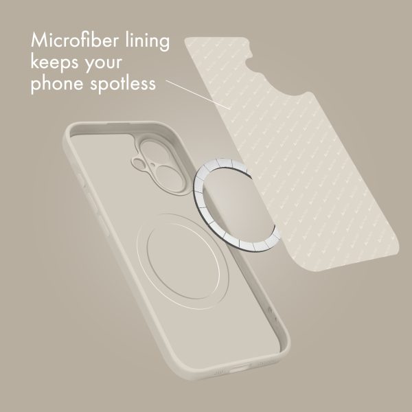 My Style Protective Flex Magsafe Compatible Case For Iphone Air Antique White - Afbeelding 7