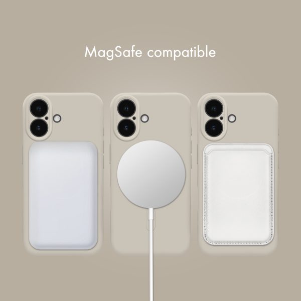 My Style Protective Flex Magsafe Compatible Case For Iphone Air Antique White - Afbeelding 8
