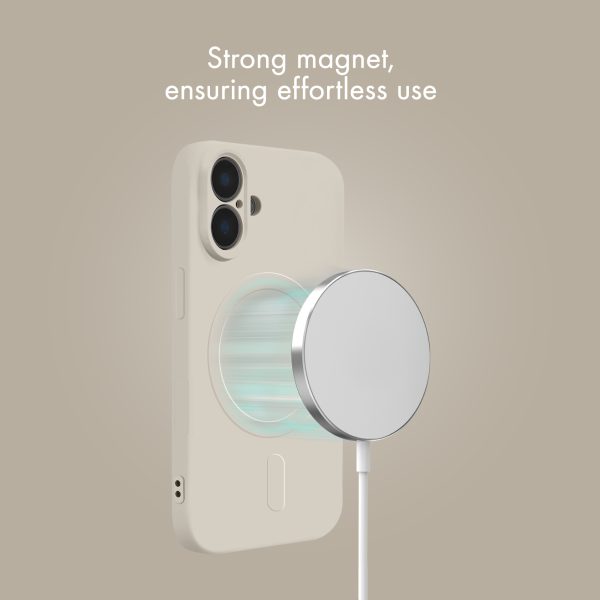 My Style Protective Flex Magsafe Compatible Case For Iphone Air Antique White - Afbeelding 9