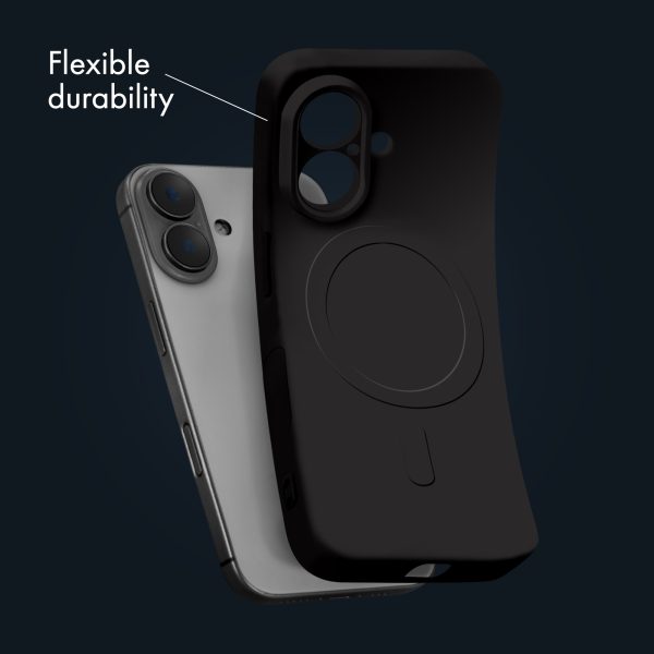 My Style Protective Flex Magsafe Compatible Case For Iphone 17 Black - Afbeelding 3