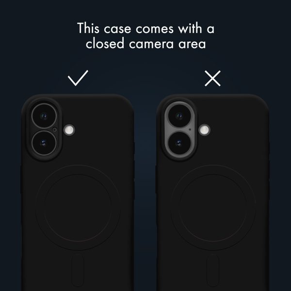 My Style Protective Flex Magsafe Compatible Case For Iphone 17 Black - Afbeelding 4
