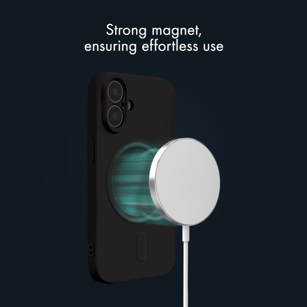 My Style Protective Flex Magsafe Compatible Case For Iphone 17 Black - Afbeelding 9