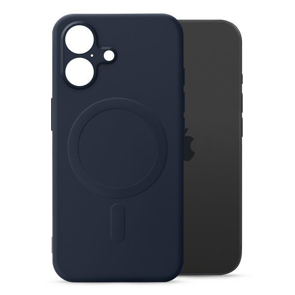 My Style Protective Flex Magsafe Compatible Case For Iphone 17 Midnight Blue