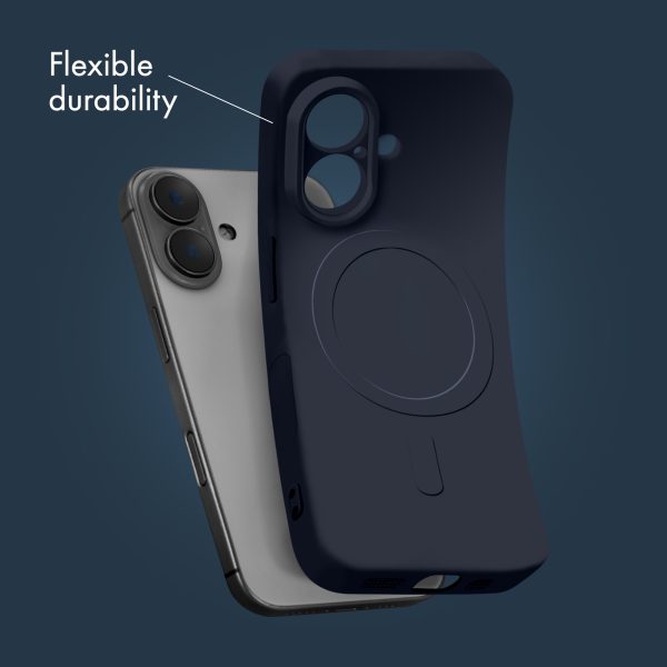 My Style Protective Flex Magsafe Compatible Case For Iphone 17 Midnight Blue - Afbeelding 3