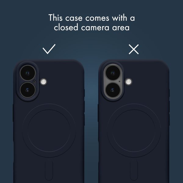 My Style Protective Flex Magsafe Compatible Case For Iphone 17 Midnight Blue - Afbeelding 4