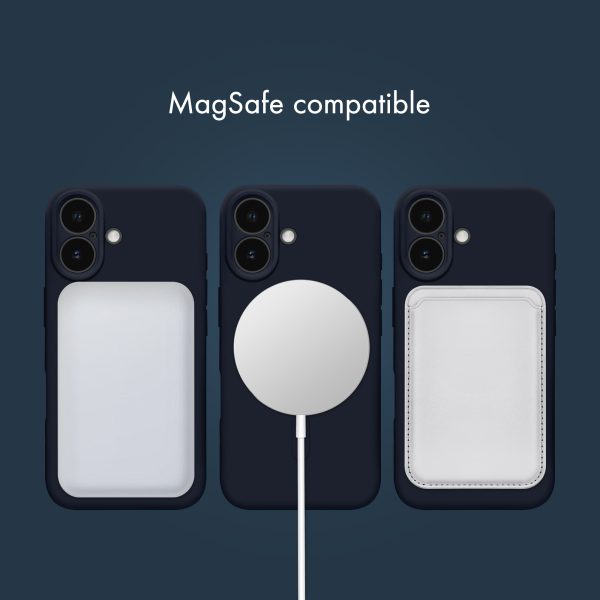 My Style Protective Flex Magsafe Compatible Case For Iphone 17 Midnight Blue - Afbeelding 8