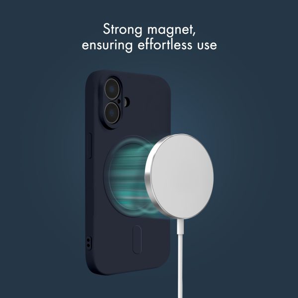 My Style Protective Flex Magsafe Compatible Case For Iphone 17 Midnight Blue - Afbeelding 9