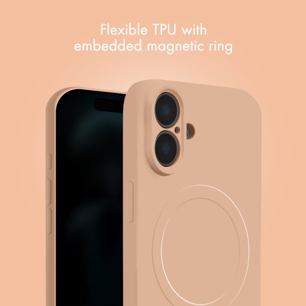 My Style Protective Flex Magsafe Compatible Case For Iphone 17 Pro Max Soft Pink - Afbeelding 6