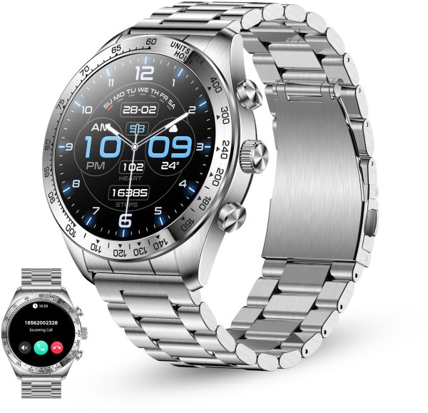 Ksix Smartwatch Elite With Amoled-Display Silver