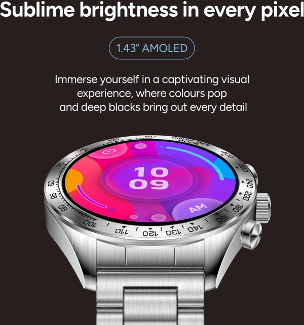 Ksix Smartwatch Elite With Amoled-Display Silver - Afbeelding 3
