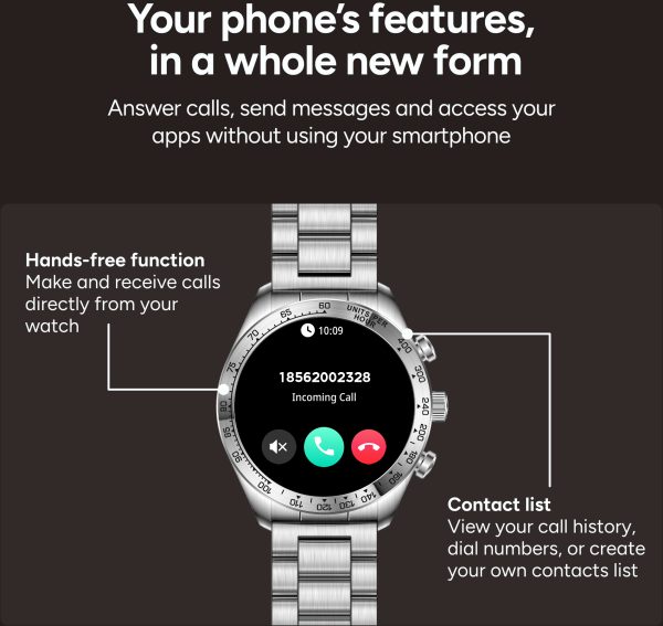 Ksix Smartwatch Elite With Amoled-Display Silver - Afbeelding 5